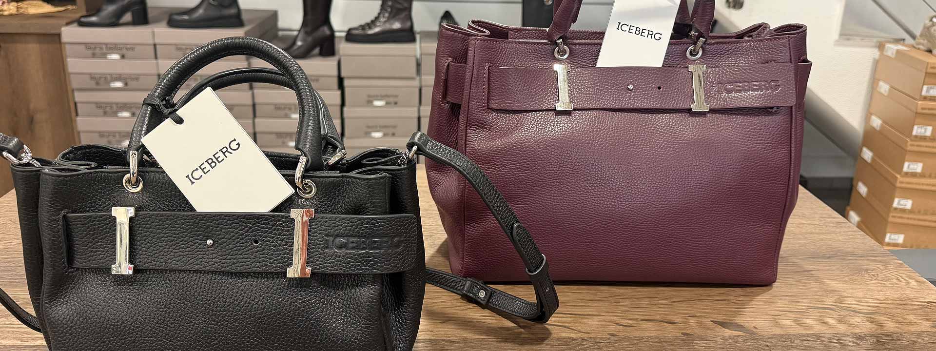 boutique-nove-labels-iceberg-herbst-2026 Taschenkollektion Iceberg Herbst 2026